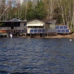 gammon river solar view from lake frontage